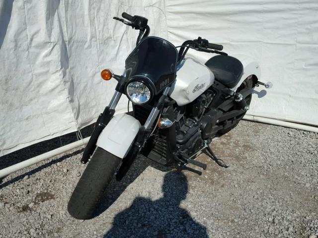 56KMSB110G3114503 - 2016 INDIAN MOTORCYCLE CO. SCOUT SIXT WHITE photo 2