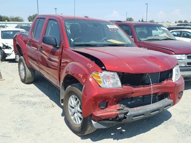 1N6AD0EV5HN750339 - 2017 NISSAN FRONTIER S RED photo 1