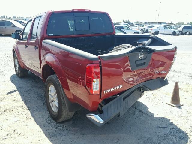 1N6AD0EV5HN750339 - 2017 NISSAN FRONTIER S RED photo 3