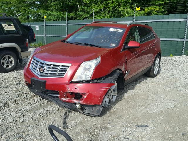 3GYFNFE30FS590925 - 2015 CADILLAC SRX PERFOR 红色 照片 2