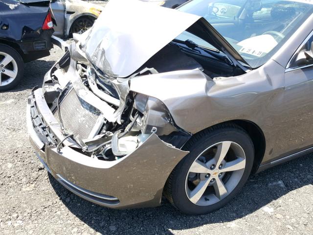 1G1ZC5E14BF110734 - 2011 CHEVROLET MALIBU 1LT ყავისფერი ფოტო 9