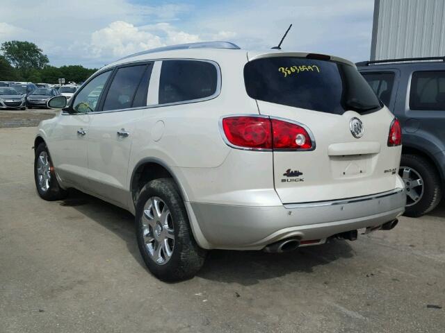 5GAER23768J179152 - 2008 BUICK ENCLAVE CX WHITE photo 3