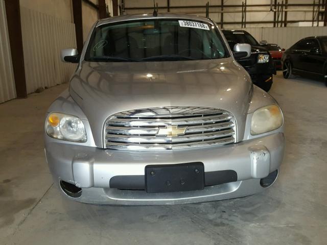 3GNBAAFW2BS590504 - 2011 CHEVROLET HHR LS SILVER photo 10