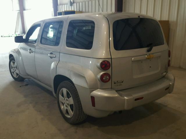 3GNBAAFW2BS590504 - 2011 CHEVROLET HHR LS SILVER photo 3