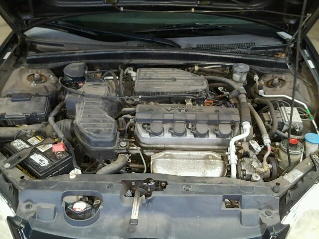 2HGES26755H603031 - 2005 HONDA CIVIC EX შავი ფოტო 7