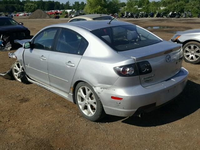 JM1BK323571729479 - 2007 MAZDA 3 S SILVER photo 3