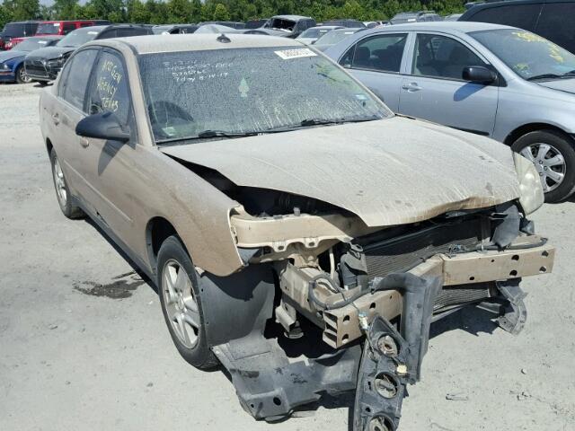 1G1ZT54895F268800 - 2005 CHEVROLET MALIBU LS 金色 照片 1
