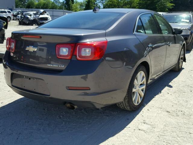 1G11H5SAXDF312127 - 2013 CHEVROLET MALIBU LTZ 灰色 照片 4