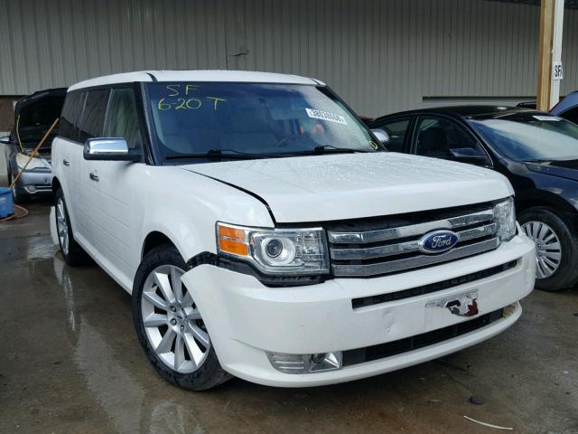 2FMGK5DC9CBD19714 - 2012 FORD FLEX LIMIT WHITE photo 1