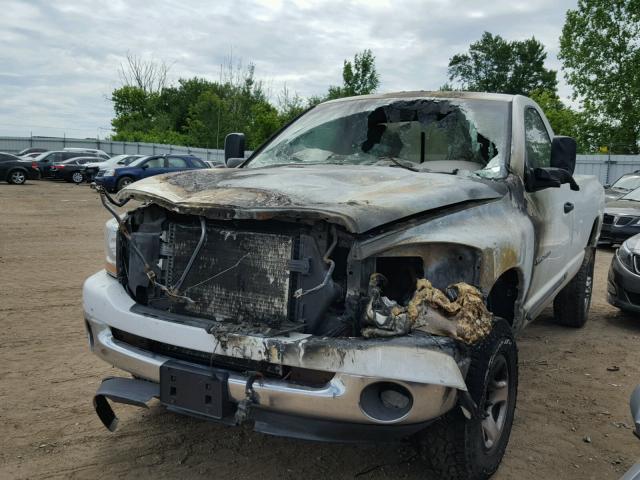3D7KS26C86G268451 - 2006 DODGE RAM 2500 S WHITE photo 2