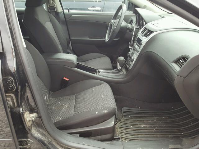 1G1ZC5E02CF114807 - 2012 CHEVROLET MALIBU 1LT BLACK photo 5