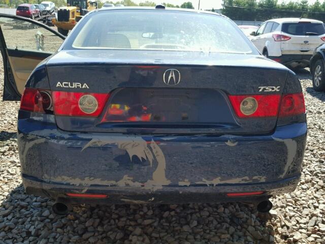 JH4CL96846C039380 - 2006 ACURA TSX BLUE photo 9