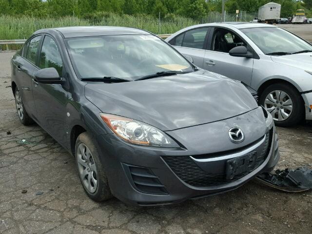 JM1BL1SF1A1117606 - 2010 MAZDA 3 GRAY photo 1