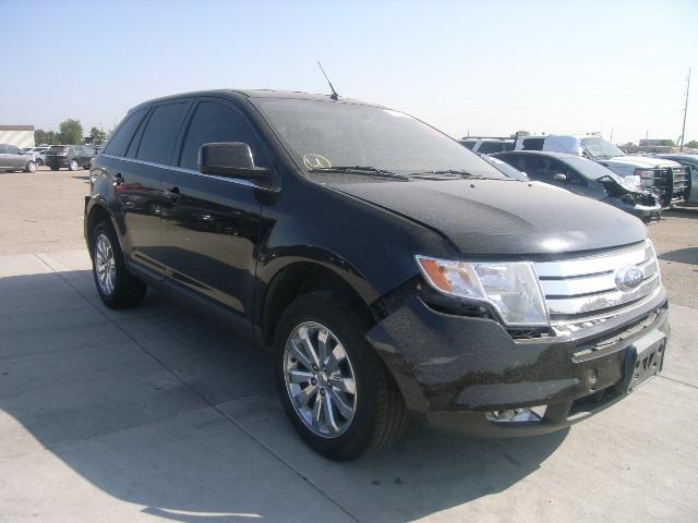 2FMDK49C98BB29134 - 2008 FORD EDGE BLACK photo 1