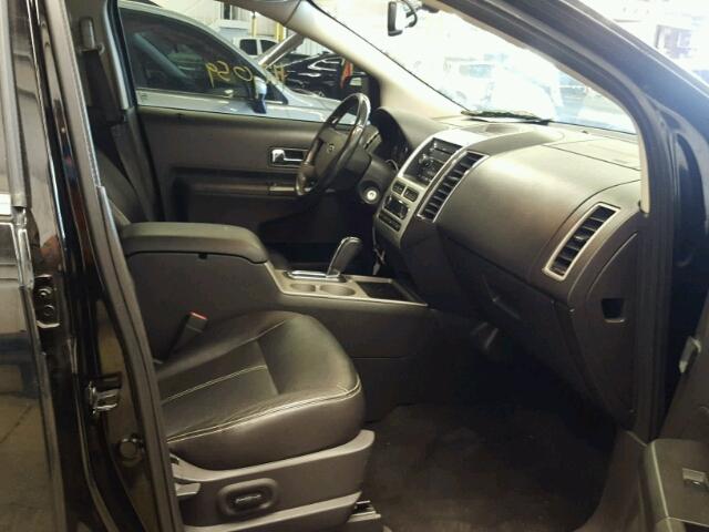 2FMDK49C98BB29134 - 2008 FORD EDGE BLACK photo 5