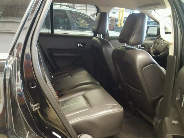 2FMDK49C98BB29134 - 2008 FORD EDGE BLACK photo 6