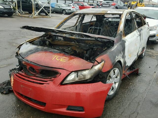 4T4BE46K89R082996 - 2009 TOYOTA CAMRY BASE RED photo 2