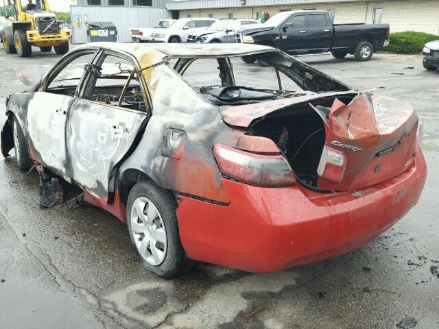 4T4BE46K89R082996 - 2009 TOYOTA CAMRY BASE RED photo 3