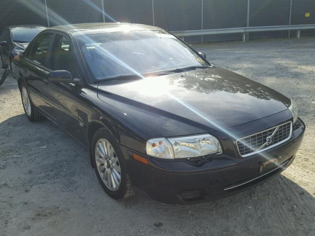 YV1TS592761446748 - 2006 VOLVO S80 2.5T BLACK photo 1