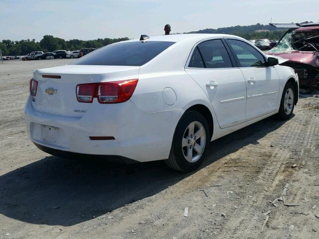 1G11B5SAXDF184425 - 2013 CHEVROLET MALIBU LS WHITE photo 4
