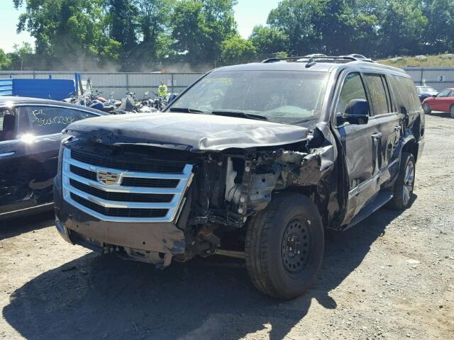 1GYS4HKJ7HR238687 - 2017 CADILLAC ESCALADE E BLACK photo 2