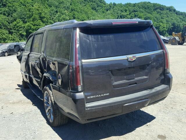 1GYS4HKJ7HR238687 - 2017 CADILLAC ESCALADE E BLACK photo 3