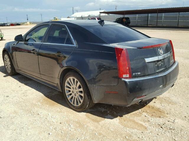 1G6DP5E36C0145208 - 2012 CADILLAC CTS PREMIU BLACK photo 3