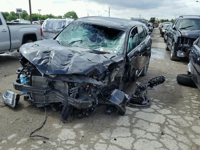 2LMTJ8LR2GBL44425 - 2016 LINCOLN MKX RESERV BLACK photo 2