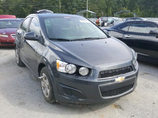 1G1JA5SHXG4130896 - 2016 CHEVROLET SONIC LS GRAY photo 1