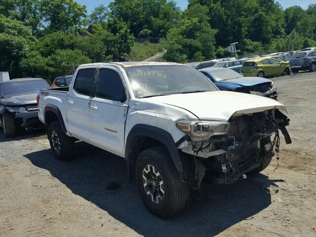5TFCZ5AN3HX063817 - 2017 TOYOTA TACOMA DOU თეთრი ფოტო 1