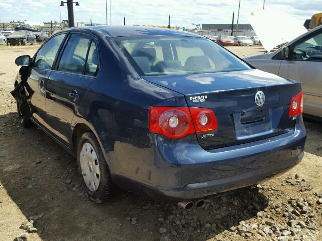 3VWPG71K05M642741 - 2005 VOLKSWAGEN NEW JETTA BLUE photo 3