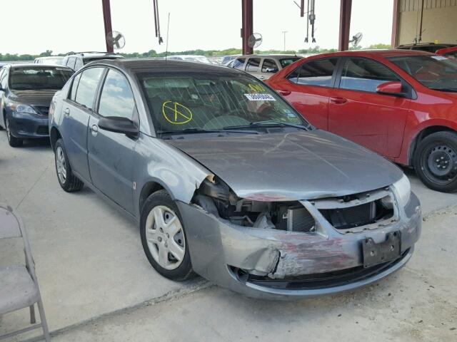 1G8AJ55F07Z167907 - 2007 SATURN ION LEVEL GRAY photo 1