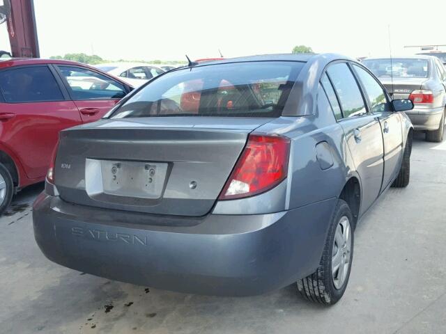1G8AJ55F07Z167907 - 2007 SATURN ION LEVEL GRAY photo 4