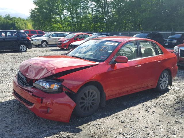 JF1GE61618H525240 - 2008 SUBARU IMPREZA 2. RED photo 2