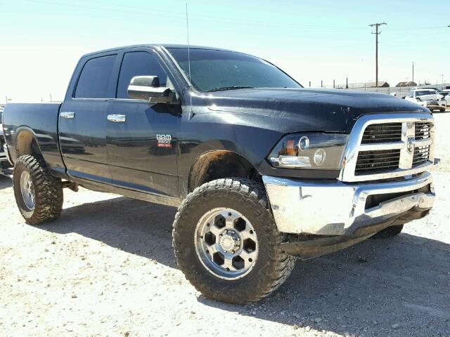 3D7UT2CL5AG190147 - 2010 DODGE RAM 2500 BLACK photo 1