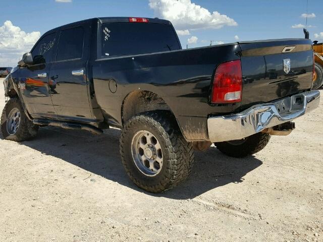 3D7UT2CL5AG190147 - 2010 DODGE RAM 2500 BLACK photo 3