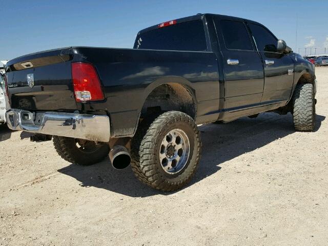 3D7UT2CL5AG190147 - 2010 DODGE RAM 2500 BLACK photo 4
