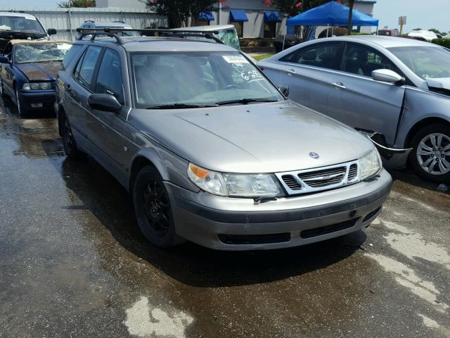 YS3ED55E213026104 - 2001 SAAB 9-5 GRAY photo 1