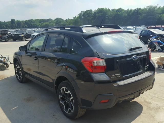 JF2GPABC9HH246034 - 2017 SUBARU CROSSTREK BLACK photo 3