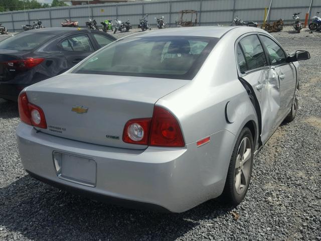 1G1ZC5EU6BF149092 - 2011 CHEVROLET MALIBU 1LT 银色 照片 4