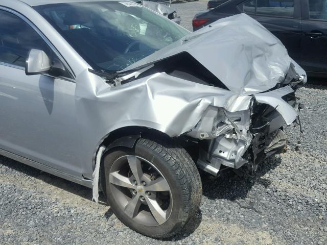 1G1ZC5EU6BF149092 - 2011 CHEVROLET MALIBU 1LT 银色 照片 9