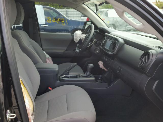 5TFRX5GN9HX089474 - 2017 TOYOTA TACOMA ACC BLACK photo 5