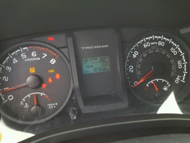 5TFRX5GN9HX089474 - 2017 TOYOTA TACOMA ACC BLACK photo 8