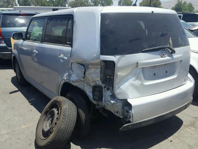 JTLZE4FE9DJ035904 - 2013 TOYOTA SCION XB ვერცხლისფერი ფოტო 3