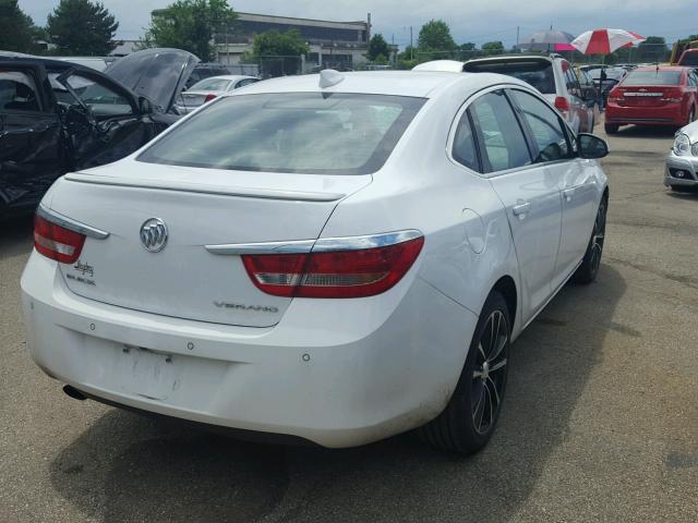 1G4PW5SK4G4152001 - 2016 BUICK VERANO SPO WHITE photo 4