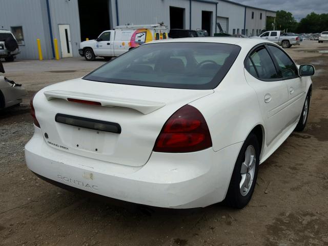 2G2WP552761105116 - 2006 PONTIAC GRAND PRIX WHITE photo 4