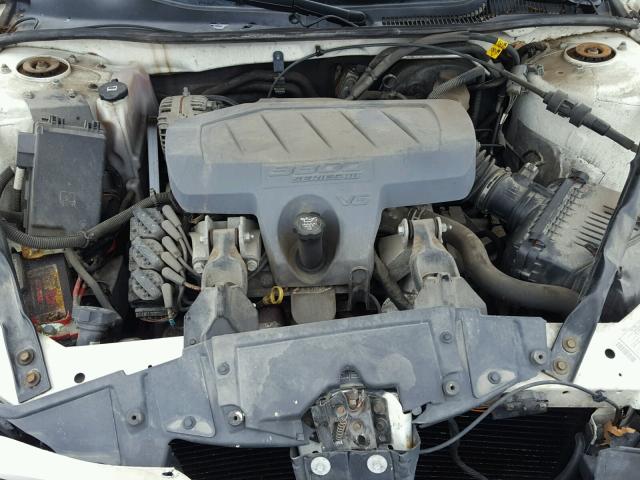 2G2WP552761105116 - 2006 PONTIAC GRAND PRIX WHITE photo 7