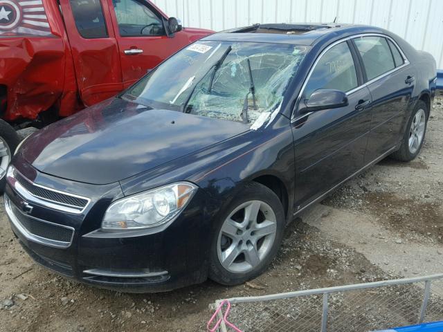 1G1ZH57B594136000 - 2009 CHEVROLET MALIBU 1LT 黑色 照片 2