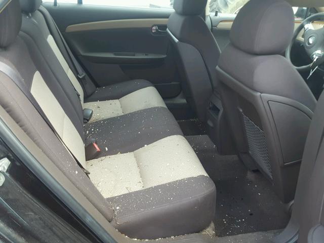 1G1ZH57B594136000 - 2009 CHEVROLET MALIBU 1LT 黑色 照片 6