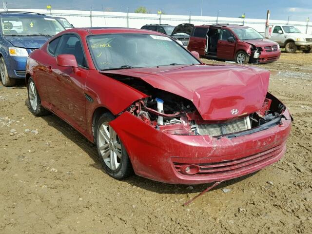 KMHHM65D97U258344 - 2007 HYUNDAI TIBURON GS RED photo 1